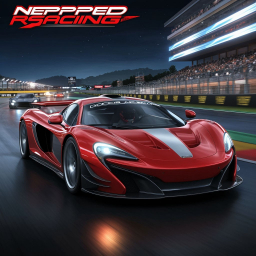 Типа NFS, гонки по трассе | нейросеть