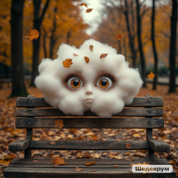 Облачко, тучко, лицо. Лавочка