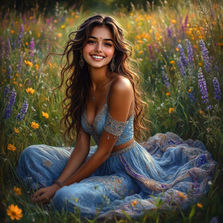 Красивый рисунок девушки, девушек 0